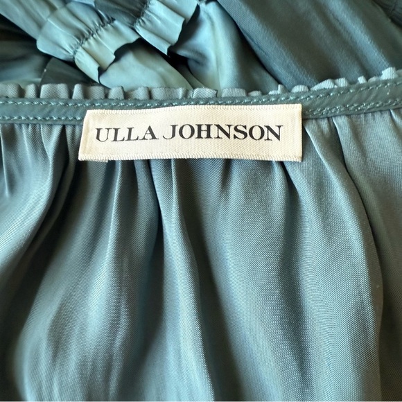 Ulla Johnson Gemma Green Tiered Ruffled Mini Dress Size XXS (00) - Picture 8 of 8